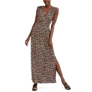 INC Ditsy Floral-Print Maxi Dress